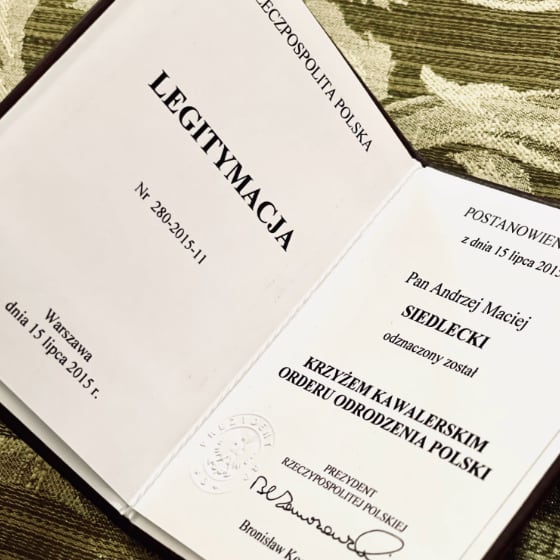 Krzyż Kawalerski Orderu Odrodzenia Polski