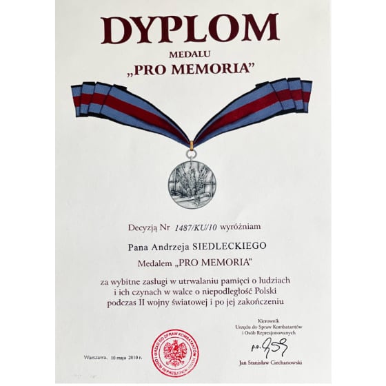 Medal Pro Memoria
